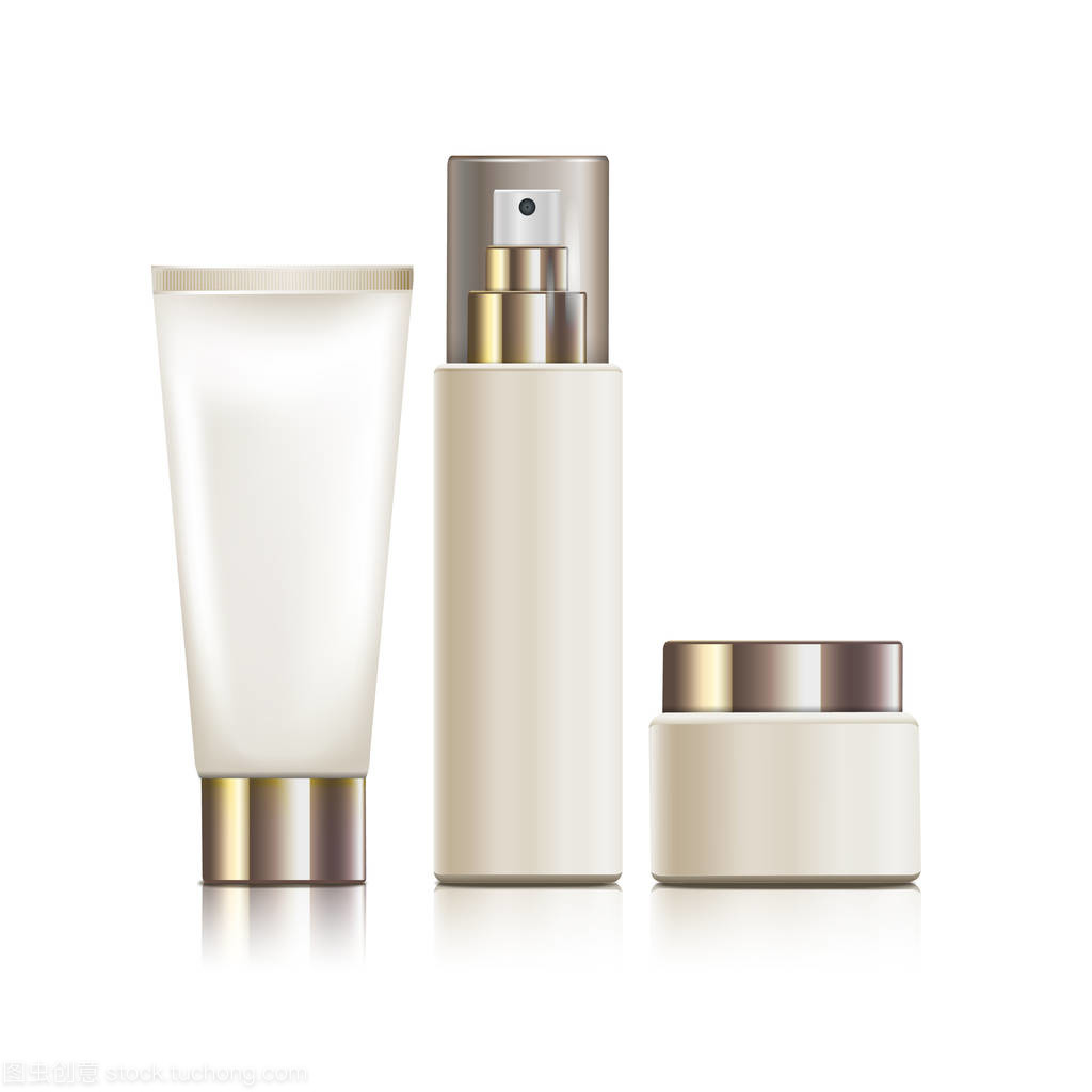 白色化妝品容器 美妝界的純凈與優雅象征